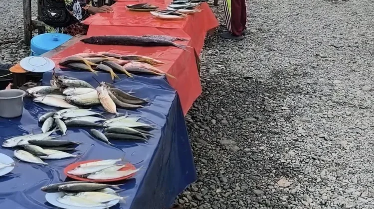 Pasar Tasorong Ampana Sepi Pengunjung, Pedagang Tetap Bertahan