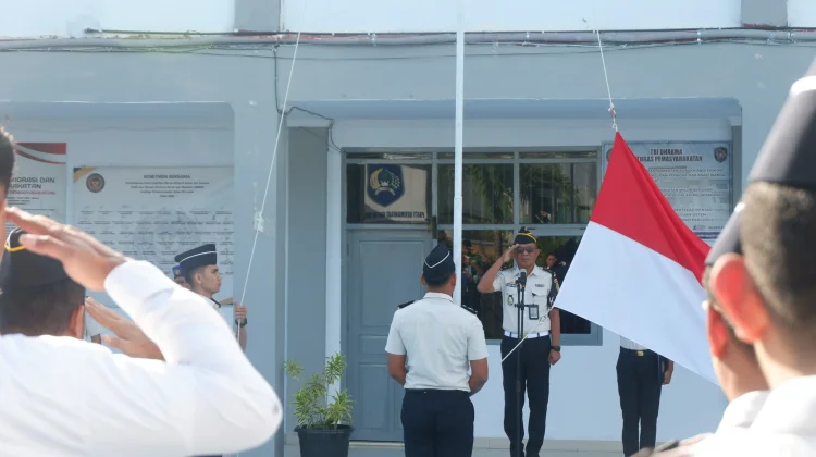 Lapas Kelas IIB Luwuk Gelar Upacara Peringatan Hari Lahir Pancasila