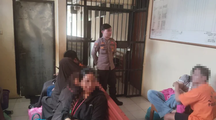 Pastikan Ruang Tahanan Aman, Sat Tahti Polres Touna Perketat Pengawasan