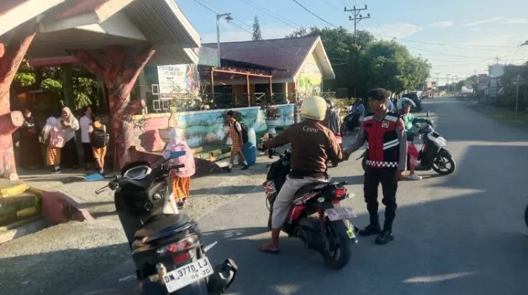 Strong Point Langkah Polres Touna Hadirkan Keamanan untuk Pengguna Jalan