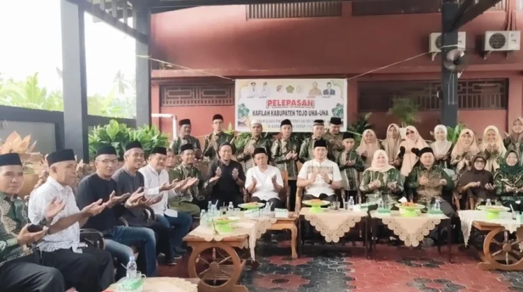 Wabup Surya Lepas Kafilah Touna MTQ XXXI Tingkat  Provinsi Sulawesi tengah