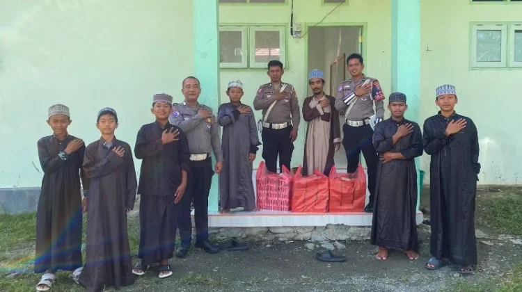 Satlantas Polres Touna Tanamkan Budaya Tertib Lalu Lintas sejak Usia Dini