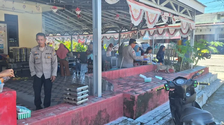 Satbinmas Polres Touna Pantau Penyaluran MBG di Kelurahan Dondo