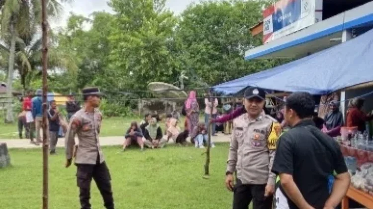Jaga Kamtibmas Tetap Kondusif, Polsek Una Una Gelar Patroli Dialogis