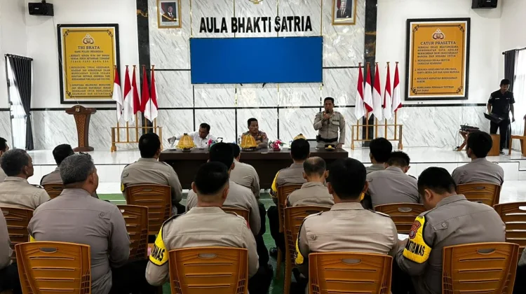 Wakapolres Touna Tekankan Peran Strategis Bhabinkamtibmas di Desa
