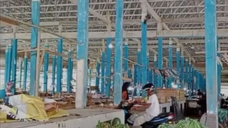 Efisiensi Anggaran Turut Pengaruhi Omset Pedagang Pasar Ampana