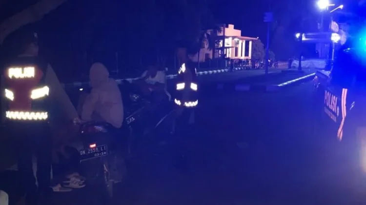Memastikan Kamtibmas Tetap Kondusif, Polres Touna Rutin Gelar Patroli Malam