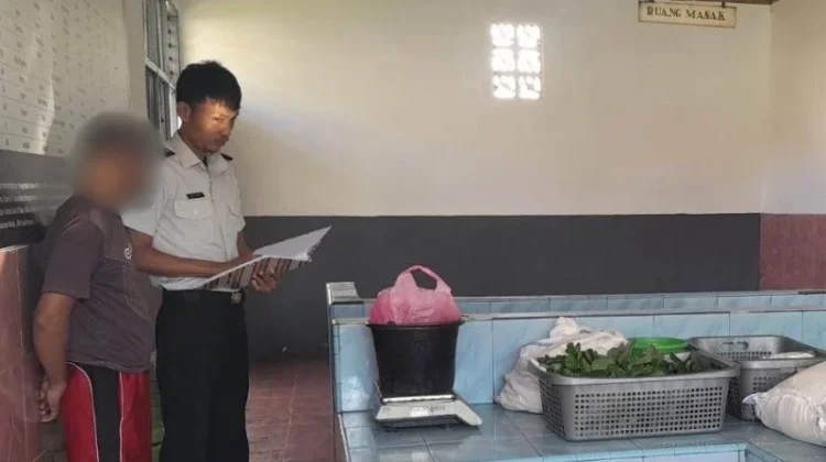 Penuhi Hak Wabin, Lapas Ampana Jaga Kualitas Makanan Sesuai SOP