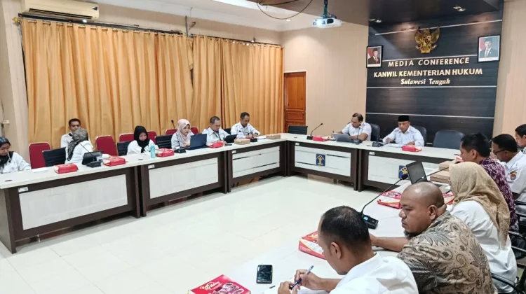 Kemenkum Sulteng Harmonisasi Regulasi Tata Kerja Banggai Laut
