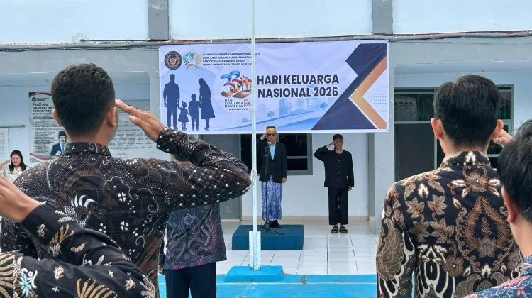 Harganas Ke-33, Lapas Luwuk Perkuat Nilai Keluarga bagi Warga Binaan