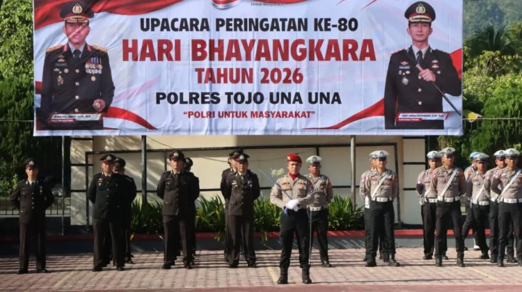 Penghargaan dan Pelepasan Purna Tugas, Berbagi Sembako Warnai Hari Bhayangkara