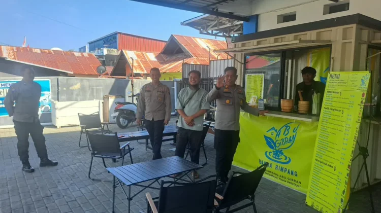 Pererat Silaturahmi Kasat Binmas Polres Touna Sambangi Pelaku UMKM