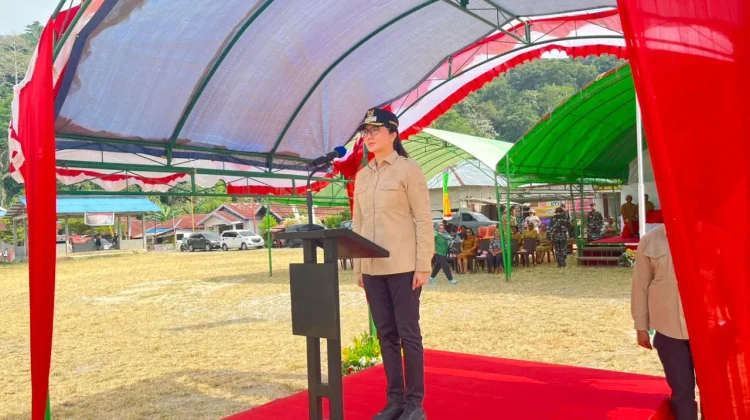Serbuan Teritorial Kodim 1307/Poso Perkuat Gotong Royong Bangun Desa