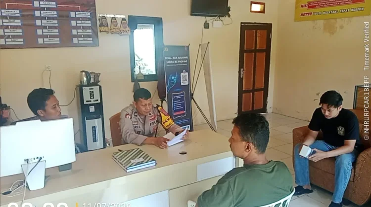 SPKT Polres Touna Berkomitmen Berikan Layanan Terbaik Kepada Masyarakat