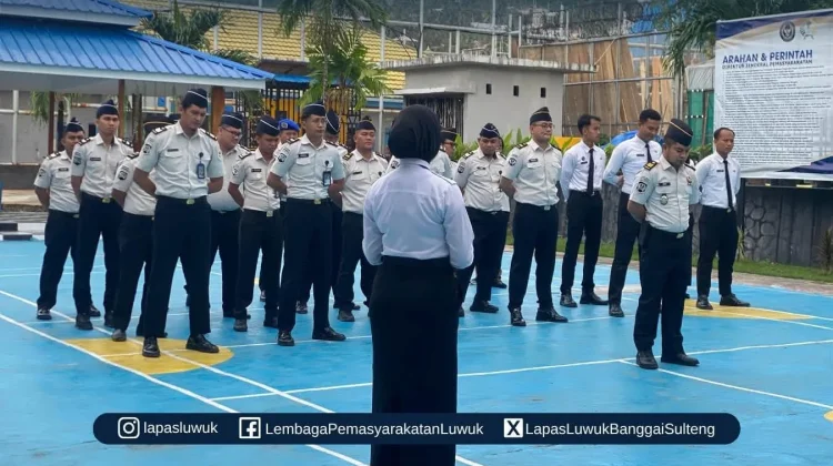 CPNS Lapas Luwuk Dorong Inovasi Digital lewat Aktualisasi Latsar BerAKHLAK