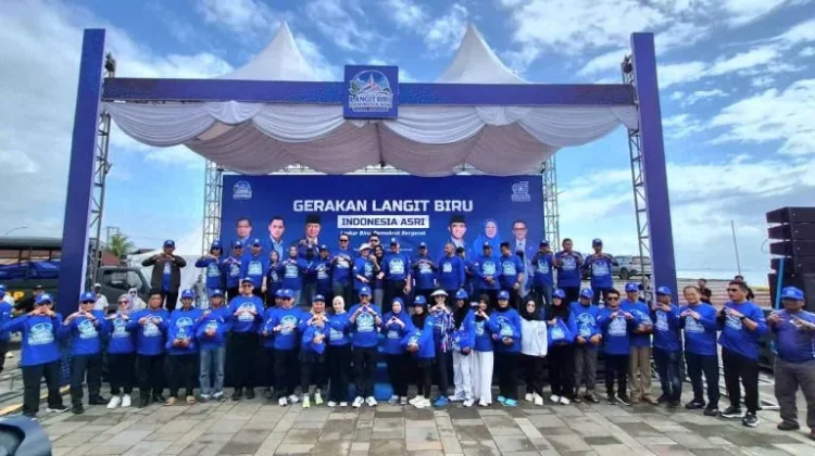 Ribuan Kader Demokrat Padati Pantai Matano Bungku, Rayakan HUT ke-25