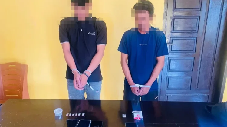 Polsek Bungku Utara Amankan Dua Warga Batu Rube Pelaku Narkoba