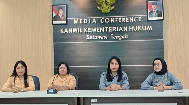 DWP Kanwil Kemenkum Sulteng Ikuti Sosialisasi E-Reporting Nasional
