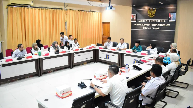 Kanwil Kemenkum Sulteng Harmonisasi Ranperbup tentang BPD Morowali