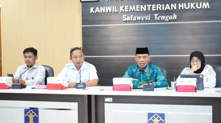 Kanwil Kemenkum Sulteng Harmonisasi Aturan Kendaraan Dinas Operasional Morowal
