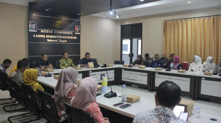 Kemenkum Sulteng Fasilitasi Harmonisasi Perubahan Pembentukan UPT di Banggai