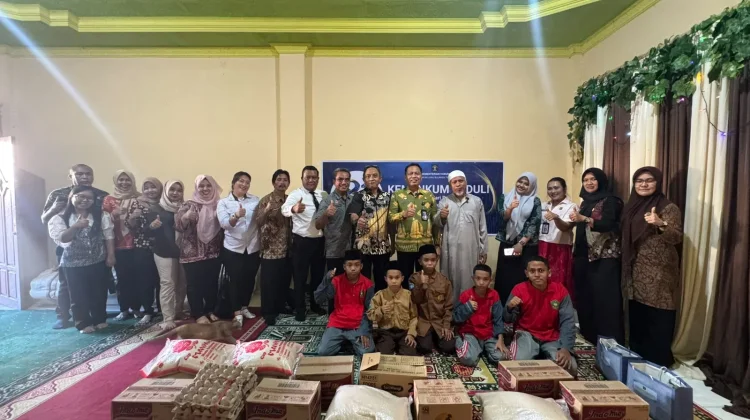 Hari Pengayoman Ke-81, Kemenkum Sulteng Perkuat Kepedulian Sosial