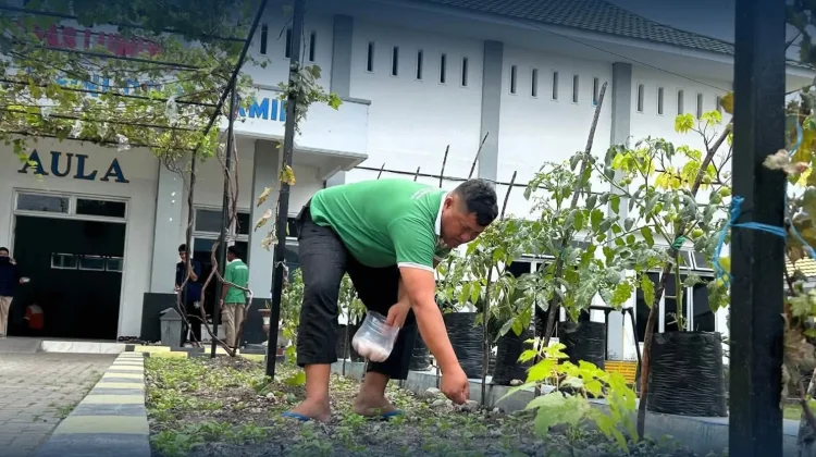 Warga Binaan Lapas Luwuk Sulap Lahan Terbatas Menjadi Kebun Produktif