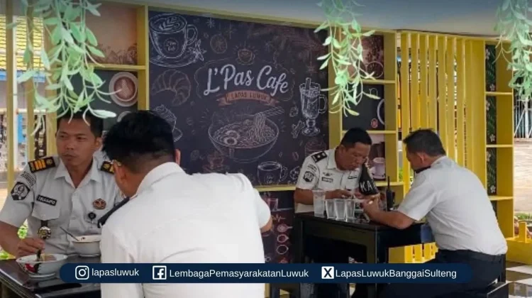 Lapas Luwuk Resmikan L'Pas Cafe Dukung Kemandirian Warga Binaan