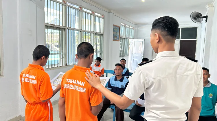 Lapas Luwuk Gelar Pembinaan Pancasila Bagi Warga Binaan