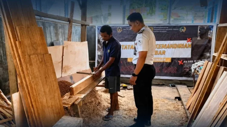 Karya Warga Binaan Lapas Luwuk Dimanfaatkan untuk Pembinaan Keagamaan