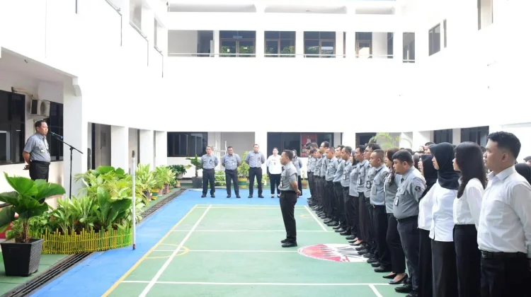 Kakanwil Kemenkum Sulteng Sambut 15 Peserta MagangHub