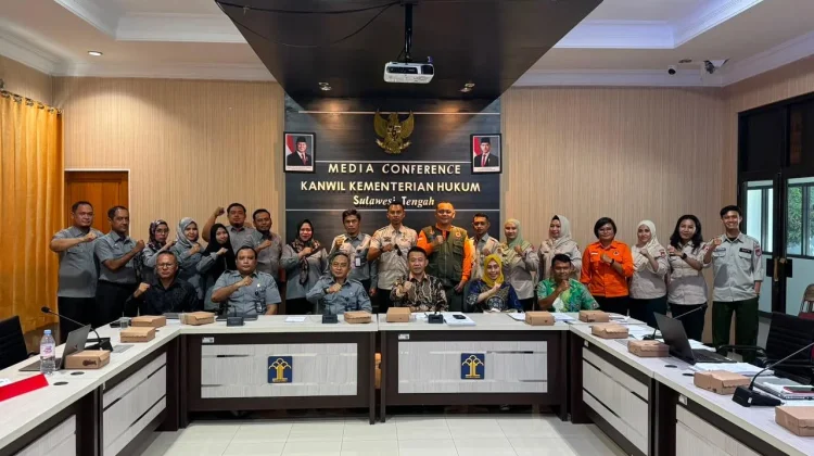 Kemenkum Sulteng Harmonisasi Dua Raperbup Penanggulangan Bencana Banggai