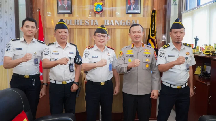 Sambangi Polresta Banggai, Kalapas Luwuk Pererat Sinergi Keamanan