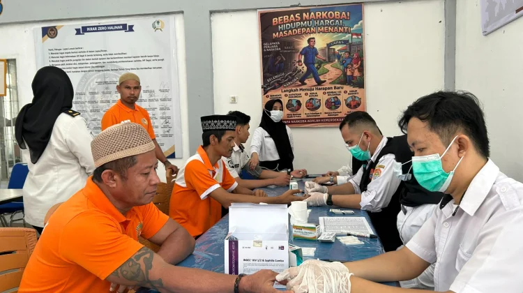 Lapas Luwuk Hadirkan Layanan Kesehatan Gratis Bersama Puskesmas Simpong