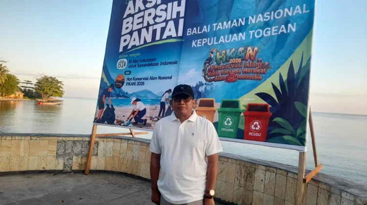 BTNKT Touna Gelar Pemeliharaan Ekosistem dan Aksi Bersih Bersih Pantai