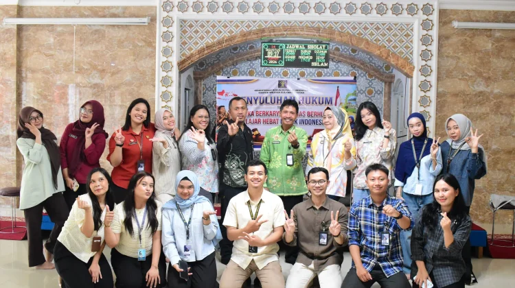Semarak HUT RI, Kanwil Kemenkum Sulteng Edukasi Hukum Pelajar SMA Al-Azhar