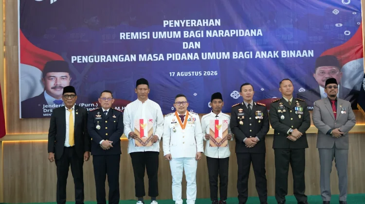 230 Warga Binaan Lapas Luwuk Terima Remisi Hari Kemerdekaan