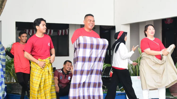 Kanwil Kemenkum Sulteng Gelar Lomba Tradisional dan Games Penuh Kebersamaan