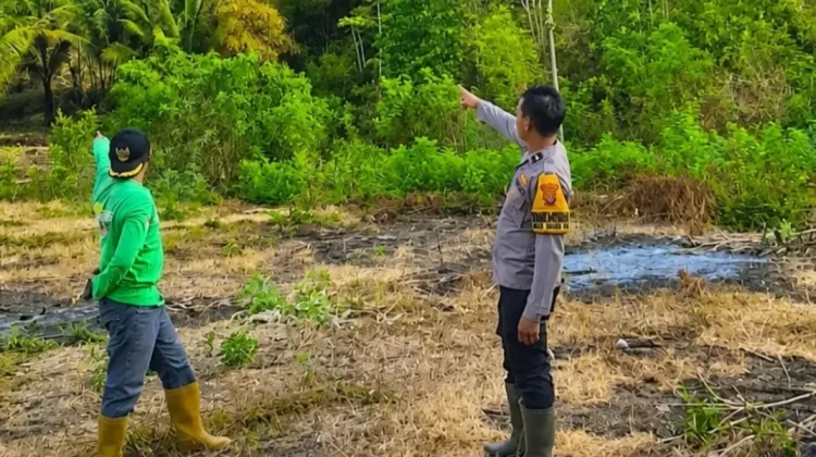 Cegah Karhutla Berkepanjangan Pemerintah Kecamatan Ampana Tete Bentuk Satgas