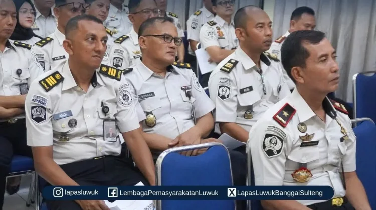 Empat Pejabat Lapas Luwuk Ikuti Penilaian Kompetensi ProASN