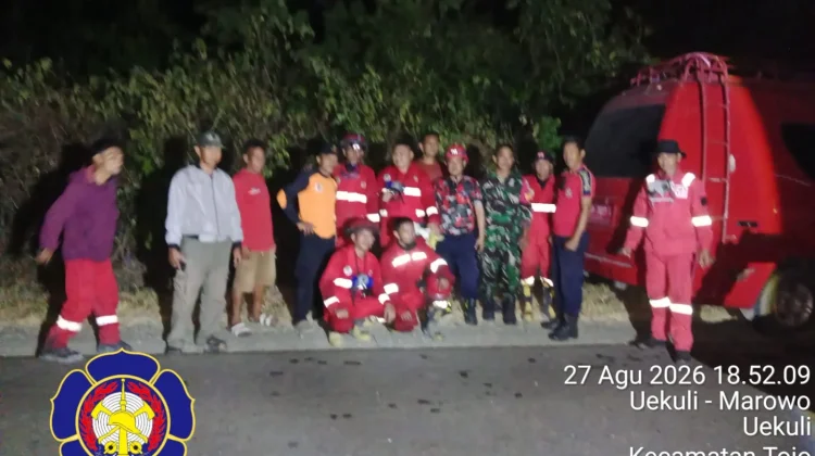 BPBD Touna Siagakan Tim Gabungan Hadapi Karhutla di Tojo