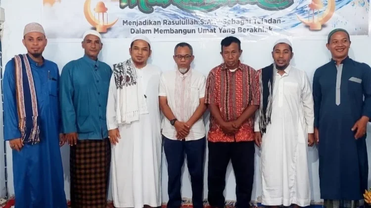 Direktur Perumda PDAM Ue Tanah Tekankan Keteladanan lewat Momentum Maulid Nabi