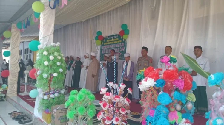 Polres Touna Perkuat Sinergi Melalui Perayaan Maulid Nabi