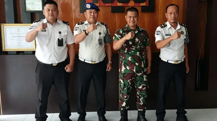 Lapas Luwuk Koordinasi Perawatan Senpi ke Kodim