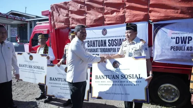 Kanwil Ditjenpas Sulteng Dukung Penanganan Gempa Flores oleh Kemenimipas
