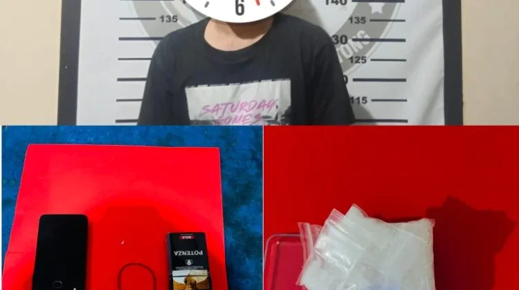 Polisi Amankan Pria dan Sita 55,34 Gram Sabu di Mepanga Parigi Moutong