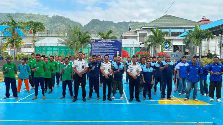 Lapas Luwuk Salurkan Rp3,7 Juta Premi Hasil Kerja Warga Binaan