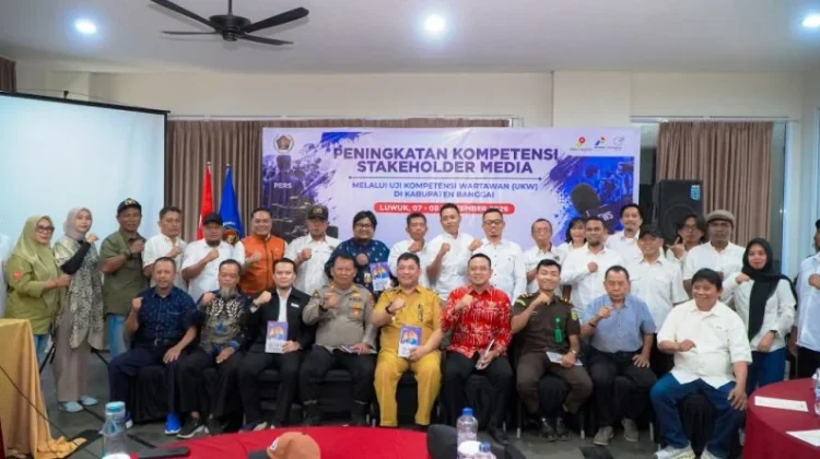 Delapan Belas Wartawan Banggai Ikuti UKW, Sinergi Pers dan Polri Terus Diperkuat