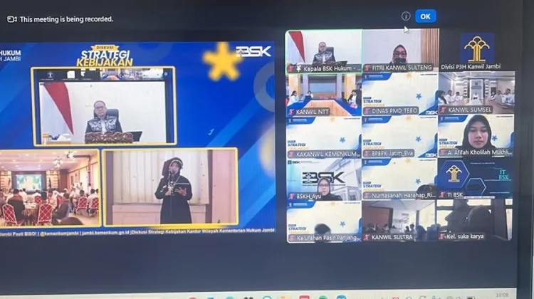 Kemenkum Sulteng Perkuat Strategi Layanan Bantuan Hukum