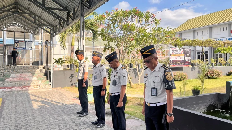 Lapas Luwuk Mengheningkan Cipta untuk ASN Jayawijaya dan Korban Virgo Transport 8